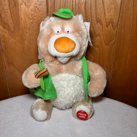 Cuddle Barn Woodchuck Chuck Animated Plush Stuffed Moves Sings Talks NWT - Picture 1 of 9